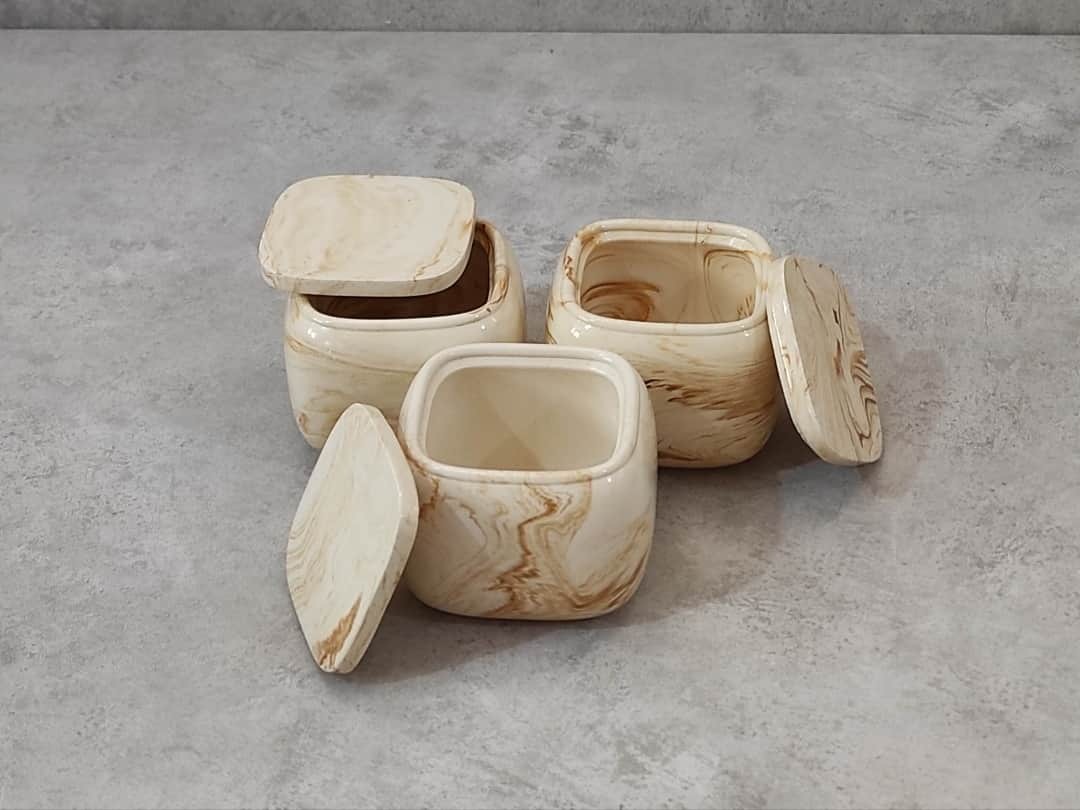  بانکه کوچک مربعی سنگی 