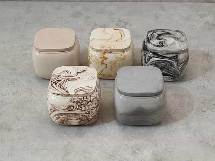 قیمت و خرید بانکه کوچک مربعی سنگی 