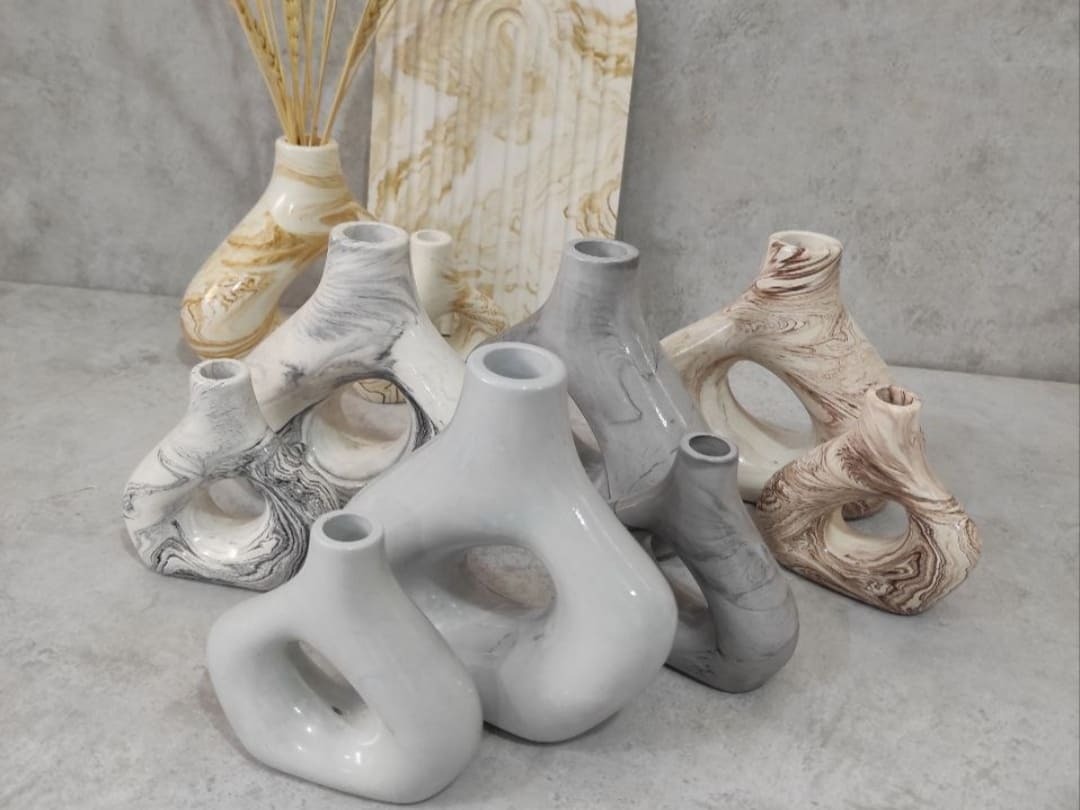  قیمت گلجای دوناتی دفرمه 10سانت و 15سانت سنگی 