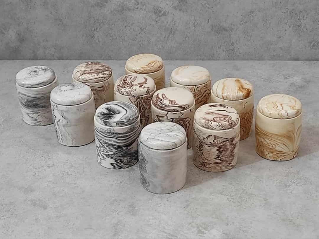  قیمت بانکه گرد کوچک سنگی 